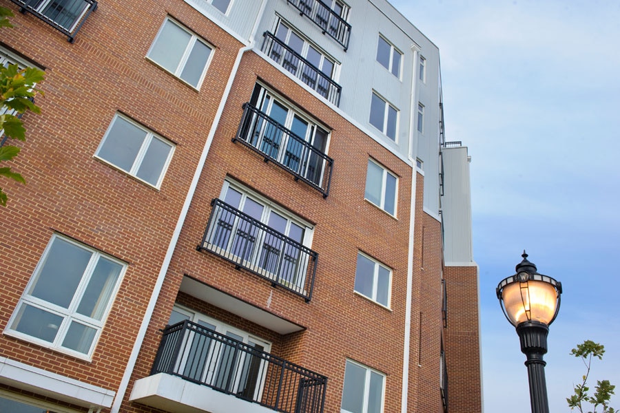 balconies of building at Apartment in Wilmington DE